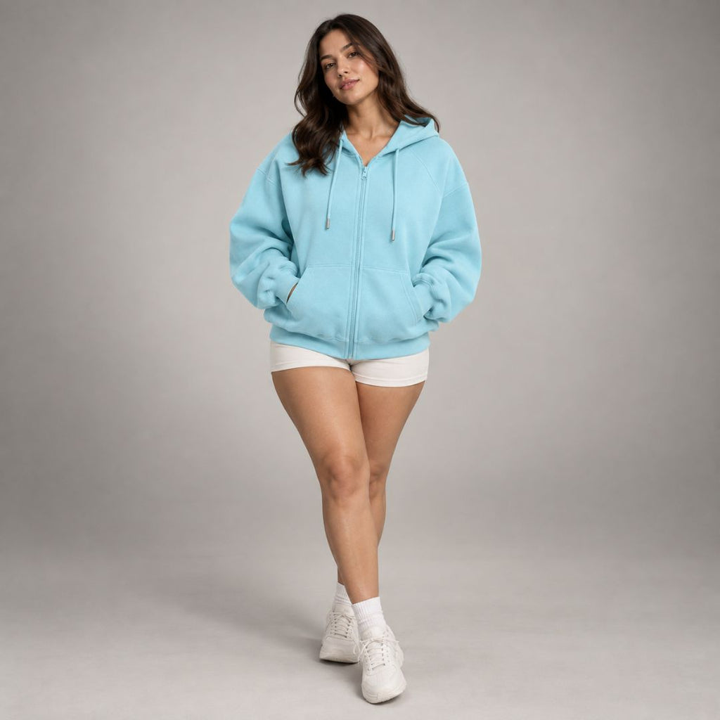 Kaya | Raglan Zip Sweatshirt