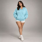 Kaya | Raglan Zip Sweatshirt