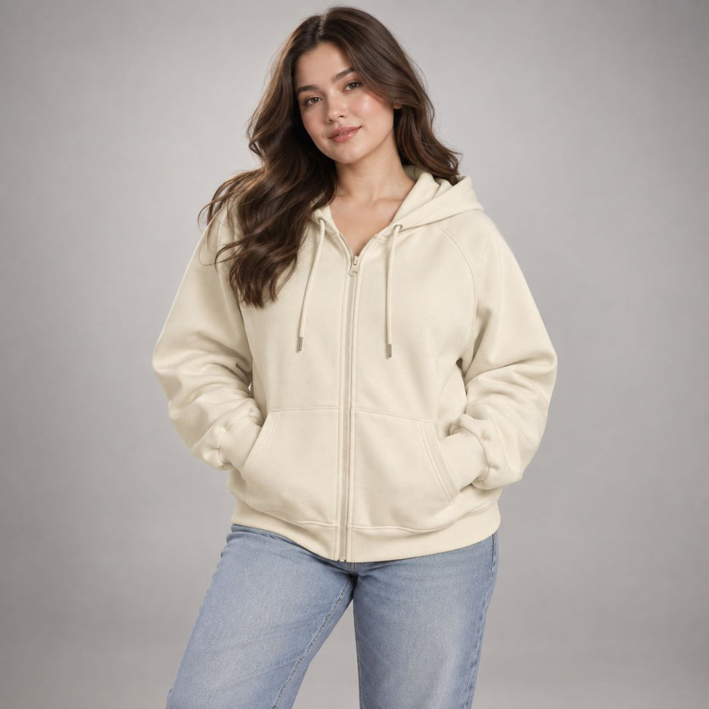 Kaya | Raglan Zip Sweatshirt