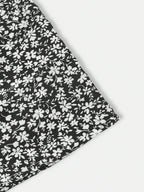 Women's Ditsy Floral Layered Ruffle Elastic Waist Vacation Skirt