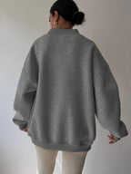 INAWLY Women's Spring And Autumn Loose Fit Casual Pullover With V-Neck And Dropped Shoulders,Ladies Spring/Fall Casual Long Sleeve V Neck Loose Regular Mint Green Drop Shoulder Pullovers Women Hoodies,Long Sleeve Tops Graduation,Back To School Outfits,Graduation,Teacher Outfits For Women,Back To School