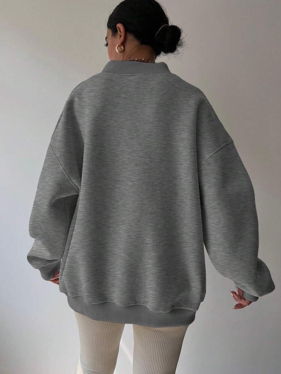 INAWLY Women's Spring And Autumn Loose Fit Casual Pullover With V-Neck And Dropped Shoulders,Ladies Spring/Fall Casual Long Sleeve V Neck Loose Regular Mint Green Drop Shoulder Pullovers Women Hoodies,Long Sleeve Tops Graduation,Back To School Outfits,Graduation,Teacher Outfits For Women,Back To School