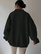 INAWLY Women's Spring And Autumn Loose Fit Casual Pullover With V-Neck And Dropped Shoulders,Ladies Spring/Fall Casual Long Sleeve V Neck Loose Regular Mint Green Drop Shoulder Pullovers Women Hoodies,Long Sleeve Tops Graduation,Back To School Outfits,Graduation,Teacher Outfits For Women,Back To School