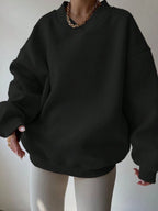 INAWLY Women's Spring And Autumn Loose Fit Casual Pullover With V-Neck And Dropped Shoulders,Ladies Spring/Fall Casual Long Sleeve V Neck Loose Regular Mint Green Drop Shoulder Pullovers Women Hoodies,Long Sleeve Tops Graduation,Back To School Outfits,Graduation,Teacher Outfits For Women,Back To School