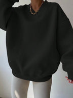 INAWLY Women's Spring And Autumn Loose Fit Casual Pullover With V-Neck And Dropped Shoulders,Ladies Spring/Fall Casual Long Sleeve V Neck Loose Regular Mint Green Drop Shoulder Pullovers Women Hoodies,Long Sleeve Tops Graduation,Back To School Outfits,Graduation,Teacher Outfits For Women,Back To School