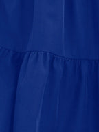 Women's Ditsy Floral Layered Ruffle Elastic Waist Vacation Skirt