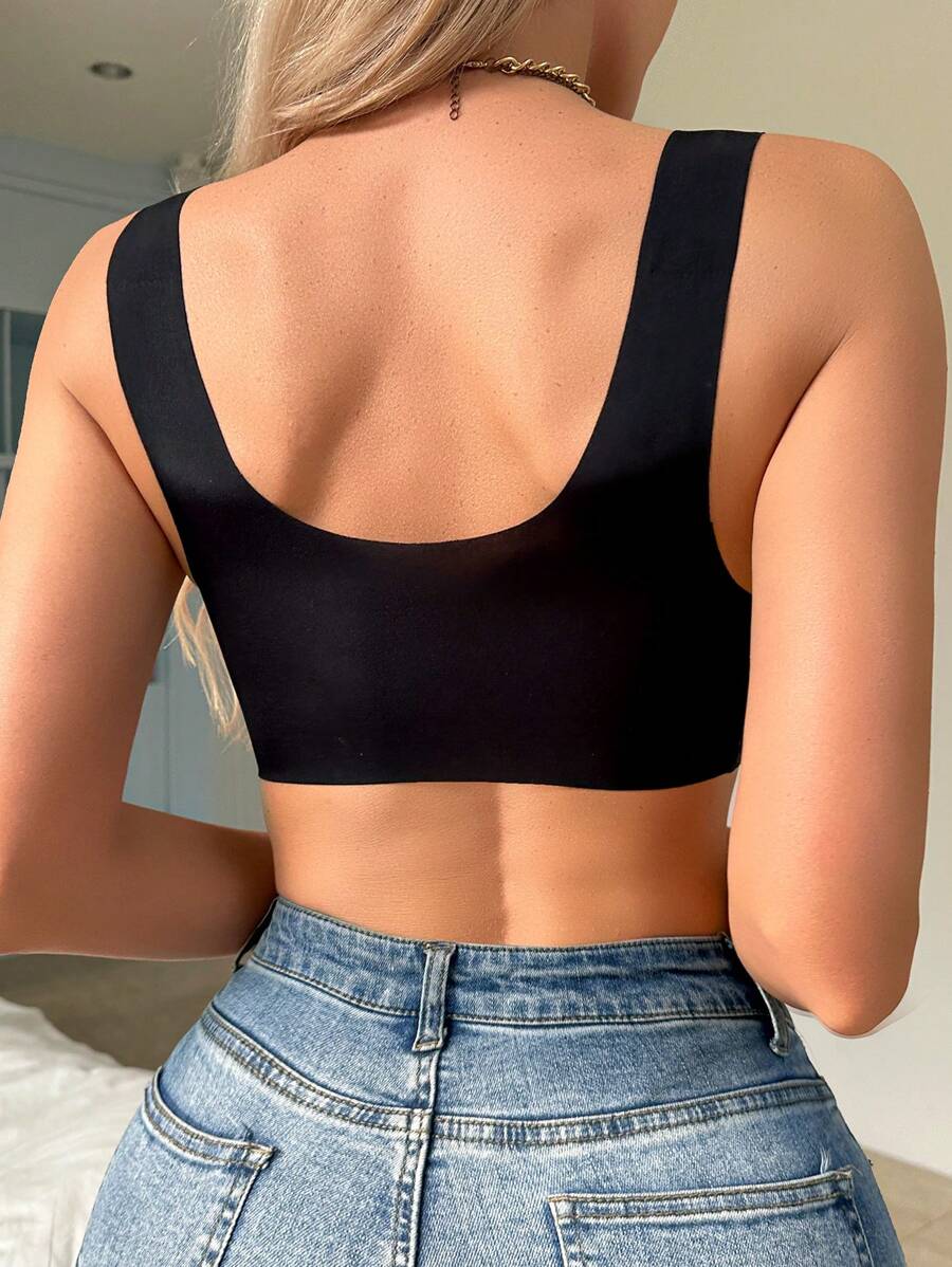 Comfortable Detachable Padded Bra, Lift & Push-Up, Invisible Adhesive Underwear, Can Be Worn Outside Sexy Top