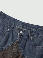 ROMWE Grunge Punk Women Star Low Waist Denim Shorts, School