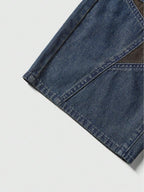 ROMWE Grunge Punk Women Star Low Waist Denim Shorts, School