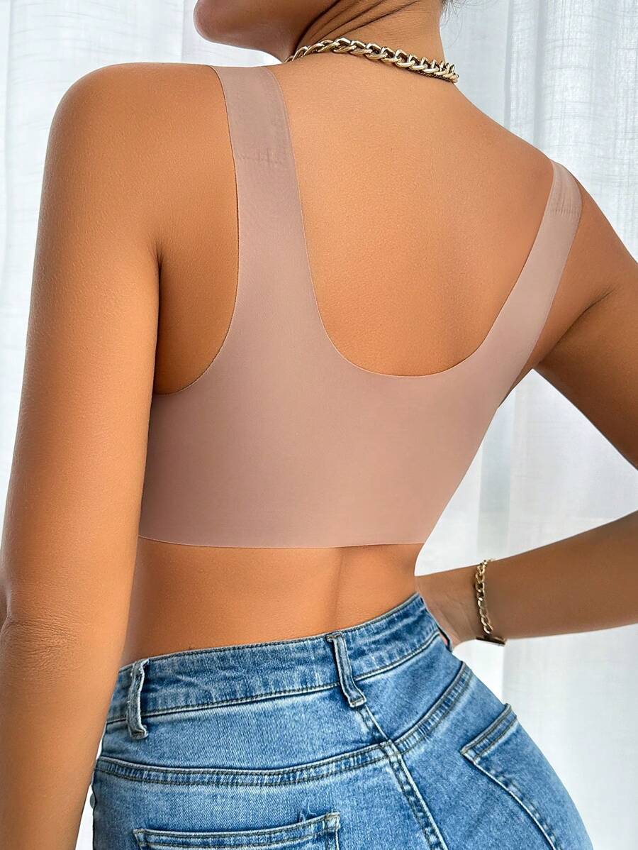 Comfortable Detachable Padded Bra, Lift & Push-Up, Invisible Adhesive Underwear, Can Be Worn Outside Sexy Top