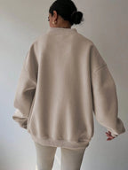 INAWLY Women's Spring And Autumn Loose Fit Casual Pullover With V-Neck And Dropped Shoulders,Ladies Spring/Fall Casual Long Sleeve V Neck Loose Regular Mint Green Drop Shoulder Pullovers Women Hoodies,Long Sleeve Tops Graduation,Back To School Outfits,Graduation,Teacher Outfits For Women,Back To School