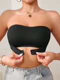 Snug Zone Women Front Closure Single Layer Wireless Bra (1pc)