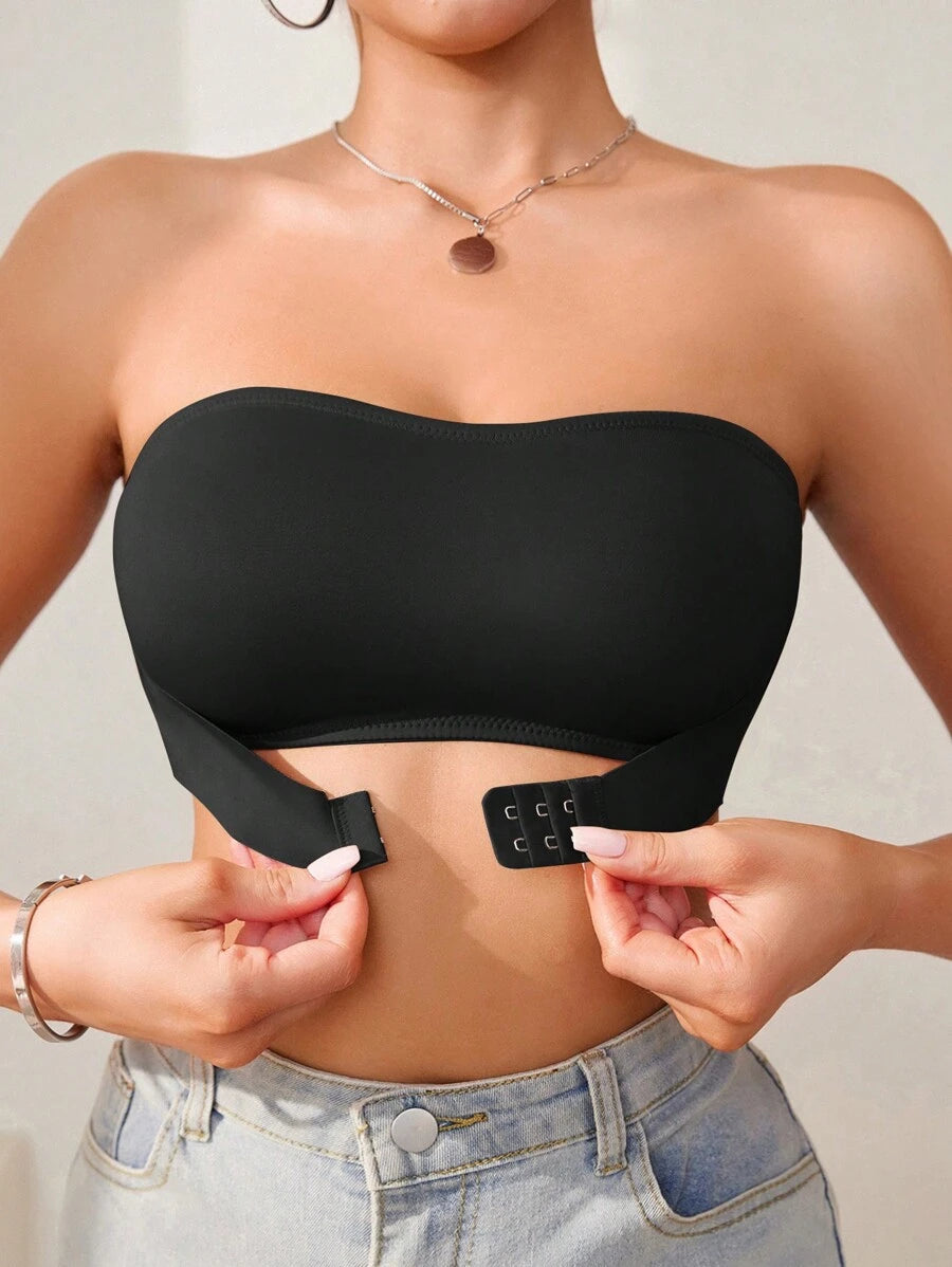 Snug Zone Women Front Closure Single Layer Wireless Bra (1pc)