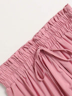Women's Ditsy Floral Layered Ruffle Elastic Waist Vacation Skirt