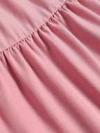 Women's Ditsy Floral Layered Ruffle Elastic Waist Vacation Skirt