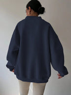 INAWLY Women's Spring And Autumn Loose Fit Casual Pullover With V-Neck And Dropped Shoulders,Ladies Spring/Fall Casual Long Sleeve V Neck Loose Regular Mint Green Drop Shoulder Pullovers Women Hoodies,Long Sleeve Tops Graduation,Back To School Outfits,Graduation,Teacher Outfits For Women,Back To School