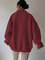 INAWLY Women's Spring And Autumn Loose Fit Casual Pullover With V-Neck And Dropped Shoulders,Ladies Spring/Fall Casual Long Sleeve V Neck Loose Regular Mint Green Drop Shoulder Pullovers Women Hoodies,Long Sleeve Tops Graduation,Back To School Outfits,Graduation,Teacher Outfits For Women,Back To School