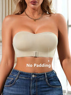 Snug Zone Women Front Closure Single Layer Wireless Bra (1pc)