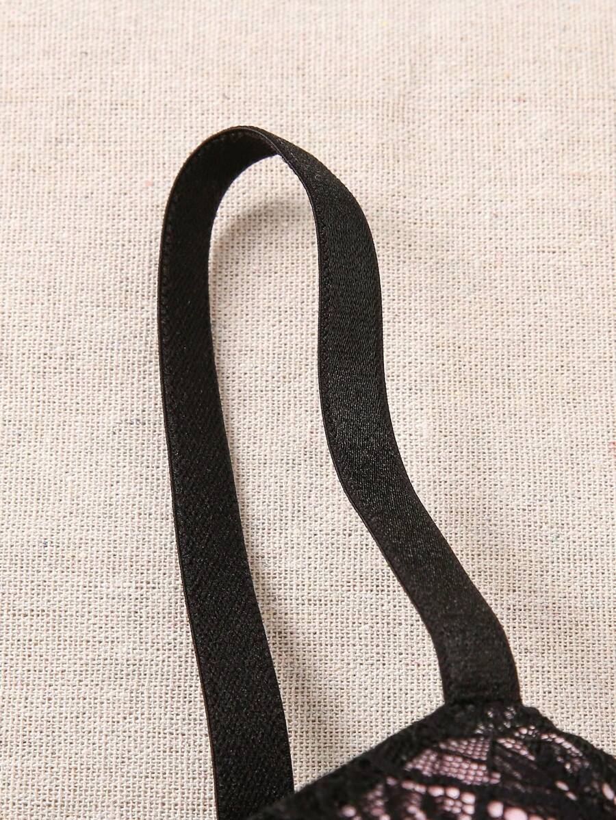 1pc Sexy Lace Minimalist Lift-Up Small Bust Underwire Bra For Women Lingerie