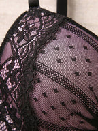 1pc Sexy Lace Minimalist Lift-Up Small Bust Underwire Bra For Women Lingerie