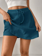 SHEIN Essnce Casual Versatile Women Shorts With Leggings