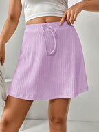 SHEIN Essnce Casual Versatile Women Shorts With Leggings