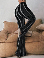 Women's Sexy Geometric Printed Casual Leggings
