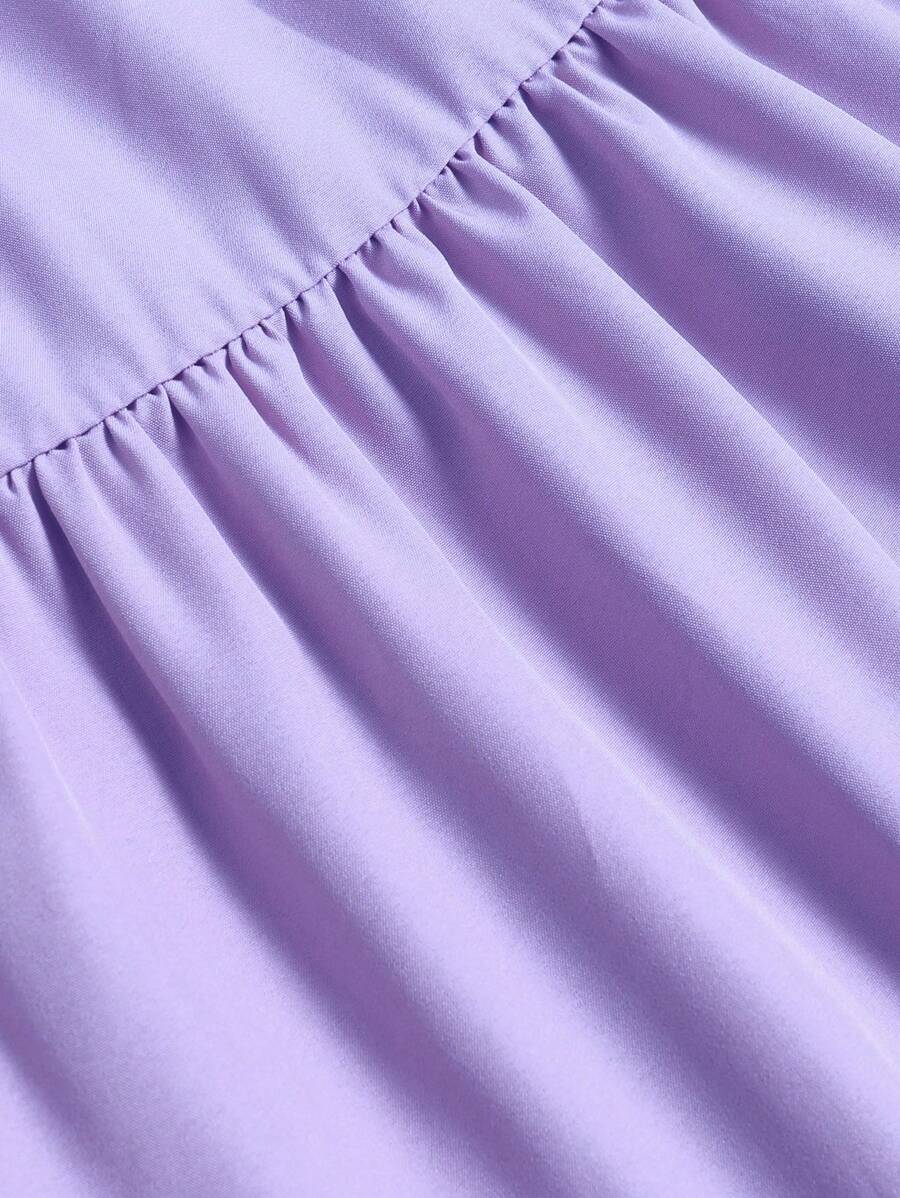 Women's Ditsy Floral Layered Ruffle Elastic Waist Vacation Skirt