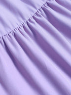 Women's Ditsy Floral Layered Ruffle Elastic Waist Vacation Skirt