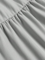 Women's Ditsy Floral Layered Ruffle Elastic Waist Vacation Skirt