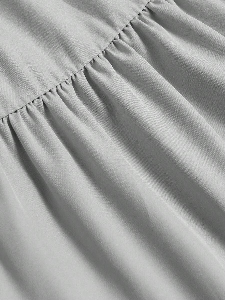 Women's Ditsy Floral Layered Ruffle Elastic Waist Vacation Skirt