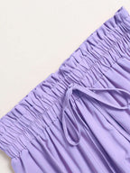 Women's Ditsy Floral Layered Ruffle Elastic Waist Vacation Skirt