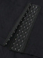 1pc Seamless High Waist Button Closure Tummy Control Panty, Postpartum Shaping Waist Slimming Shorts, Autumn/Winter Underwear
