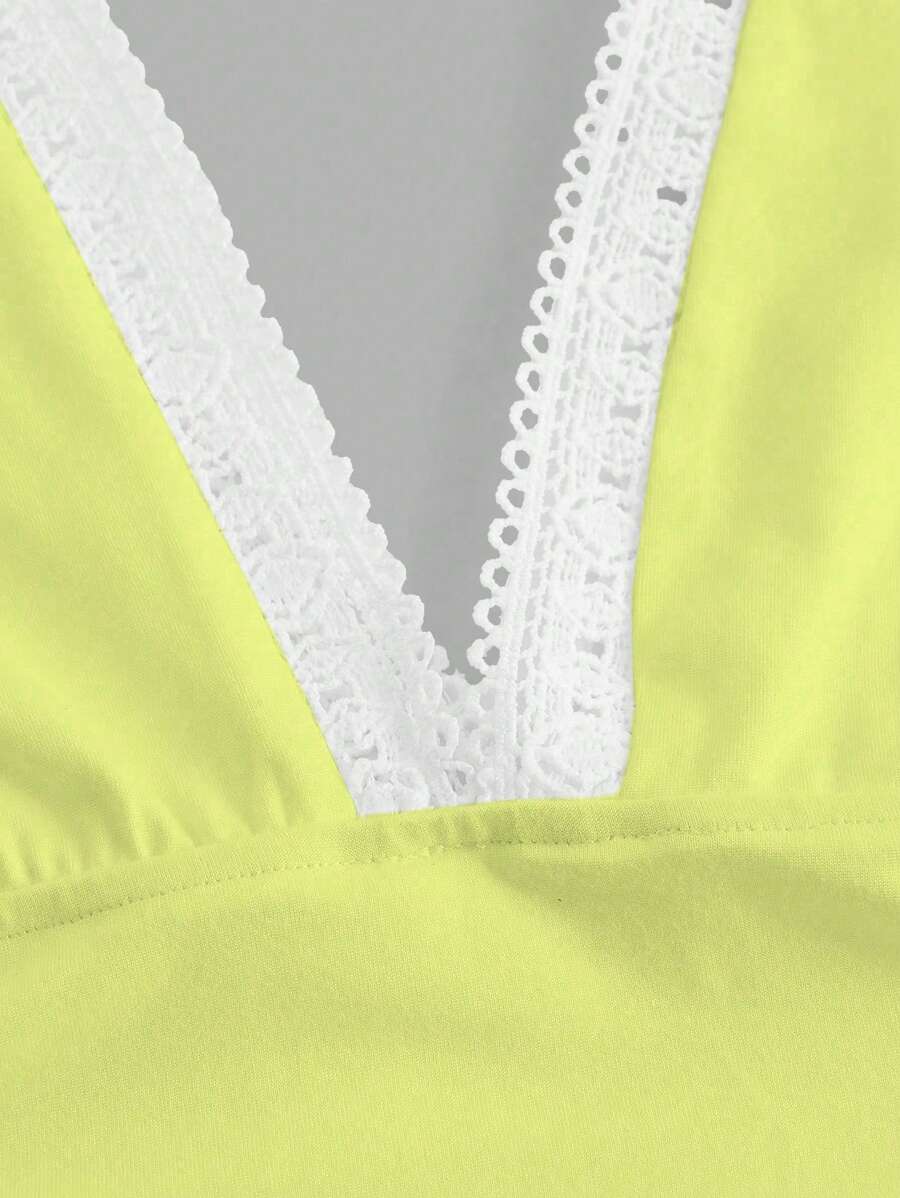 Sweetra Women's Summer Solid Color Ruched Shoulder Strap Casual Tank Top Y2K Outfit 