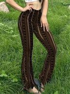 Women's Sexy Geometric Printed Casual Leggings