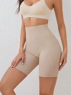 Women High-Waisted Solid Color Body-Shaping Bottoms, Panty