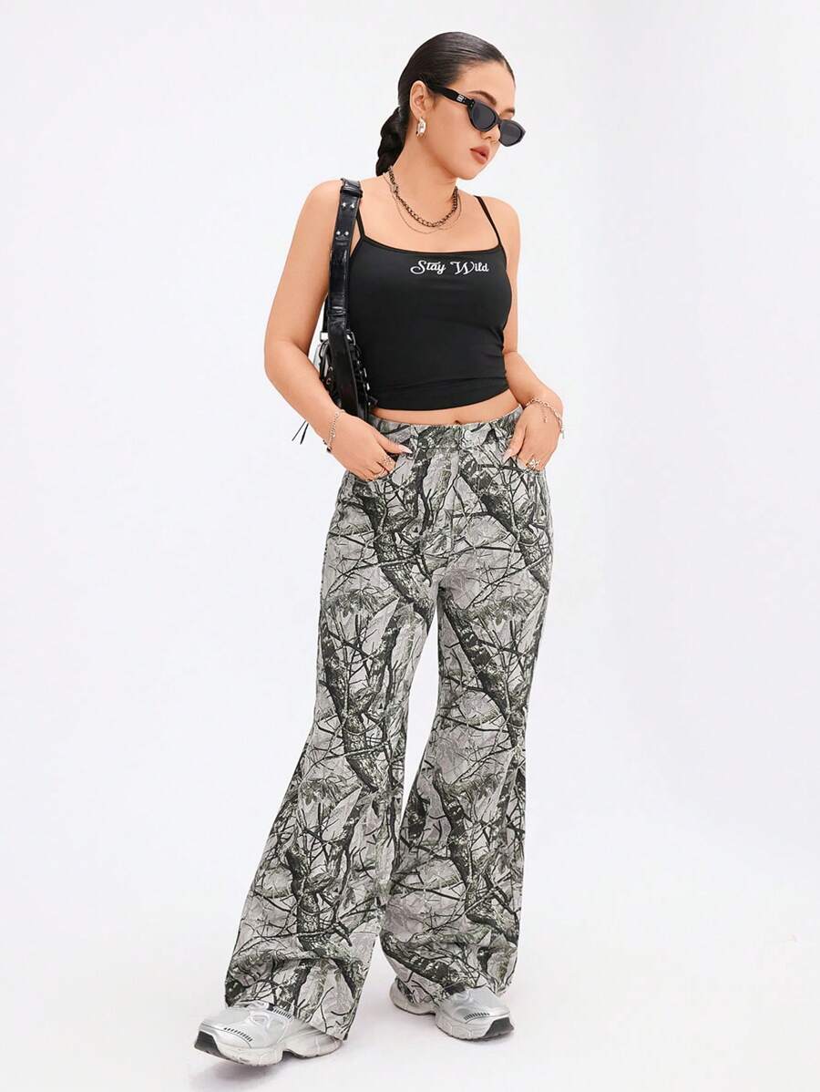SHEIN ICON Casual Relaxed-Fit High-Waist Straight Leg Denim Jeans