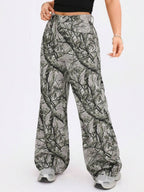 SHEIN ICON Casual Relaxed-Fit High-Waist Straight Leg Denim Jeans