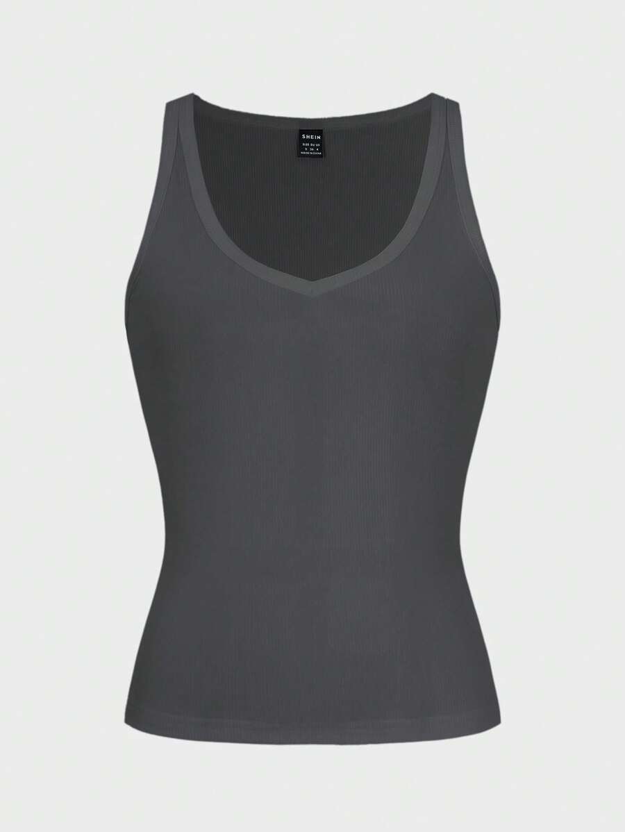 Chiquease Sexy Sleeveless Knitted Crop Top, Fitted Sports Camisole