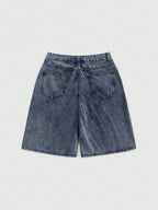 ROMWE Grunge Punk Women Star Low Waist Denim Shorts, School