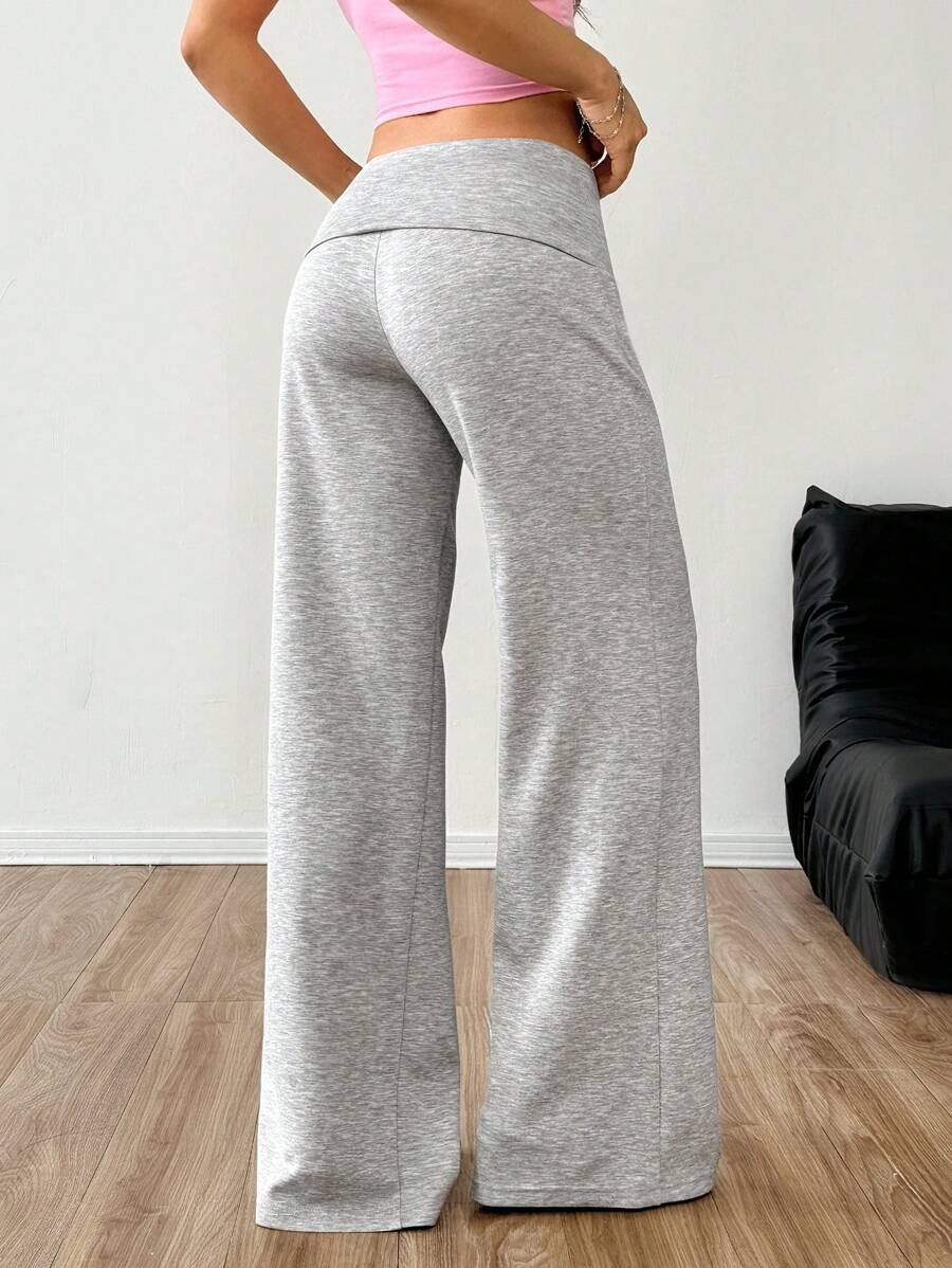 CovetEZ Women's Striped Straight Leg Loose Casual Versatile Pants Women Wide Leg Pants