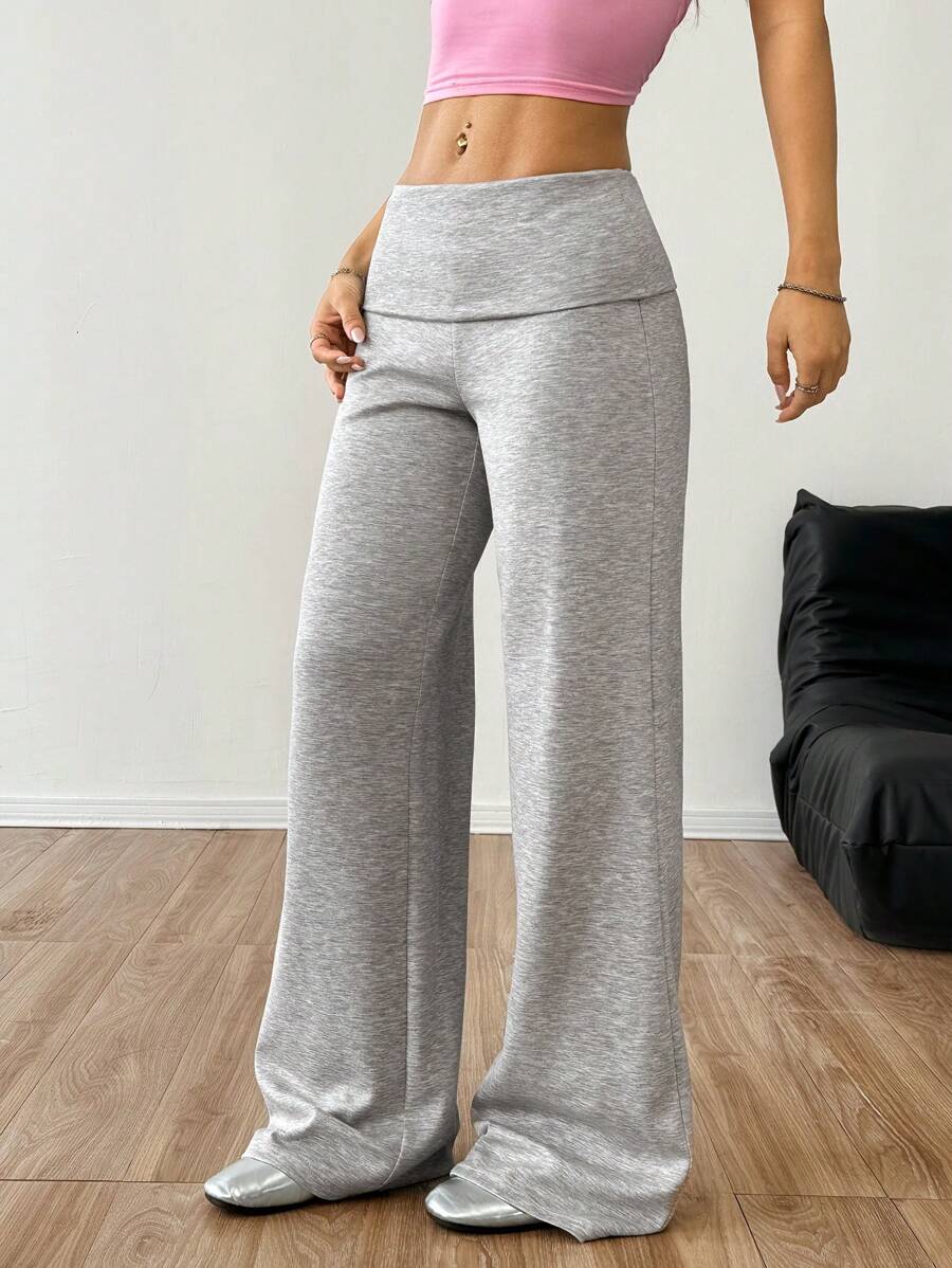 CovetEZ Women's Striped Straight Leg Loose Casual Versatile Pants Women Wide Leg Pants