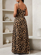 SHEIN Lady Leopard Print Women Maxi Dresses Women Lady Boho Backless Women Ladies Baggy Maxi Dress Women Dresses Loose Strapless Birthday&Event Dresses /Holiday Dresses Vacation Outfits Women Boho/Bohemia/Boho Women's Clothing Halter Top African Woman Clothing Women Dresses Summer Tropical Dresses For Women New Arrivals Women Dress Beach Dress Easter Dresses / Easter Dress Women / Easter Outfit Women Summer Dresses For Women