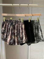 Comfortcana 3pcs Comfortable Women's Short Length Casual Shorts In Woven Fabric For Everyday Looks Shorts Pack Camo Print Shorts