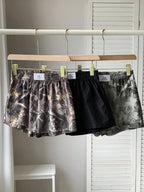 Comfortcana 3pcs Comfortable Women's Short Length Casual Shorts In Woven Fabric For Everyday Looks Shorts Pack Camo Print Shorts