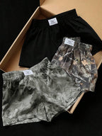Comfortcana 3pcs Comfortable Women's Short Length Casual Shorts In Woven Fabric For Everyday Looks Shorts Pack Camo Print Shorts