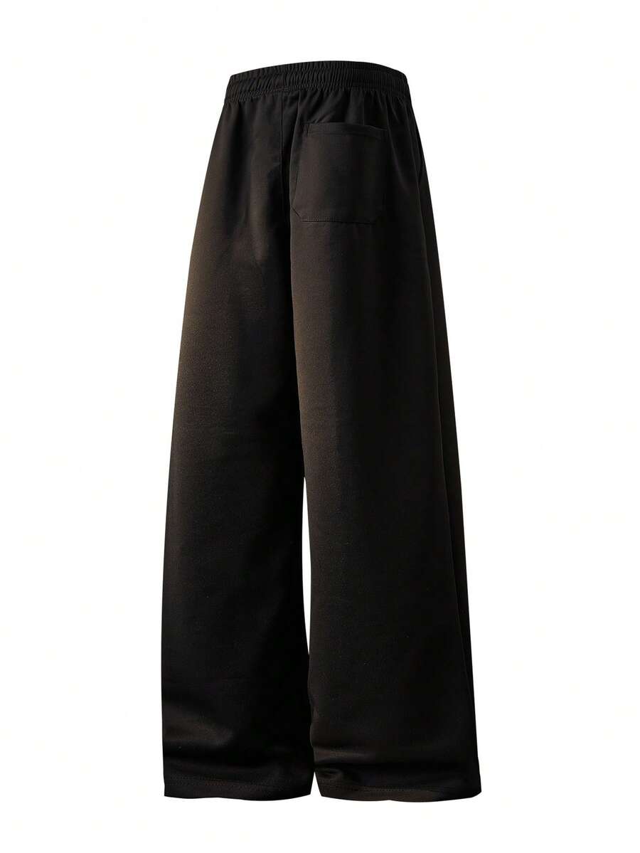 Blueplus Women's Simple And Fashionable Solid Color Straight Sports Pants, Breathable And Comfortable Soft Nine-Point Pants, Outdoor Leisure Lace-Up Women's Sports Pants