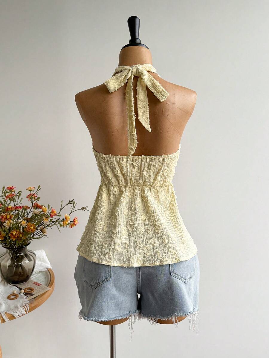 Rusttydustty Women's Backless Casual Vacation Bohemian Style Beach, Suitable For Valentine's Day, New Year, Party, Easter, Hawaiian Music Festival, Tropical Holiday