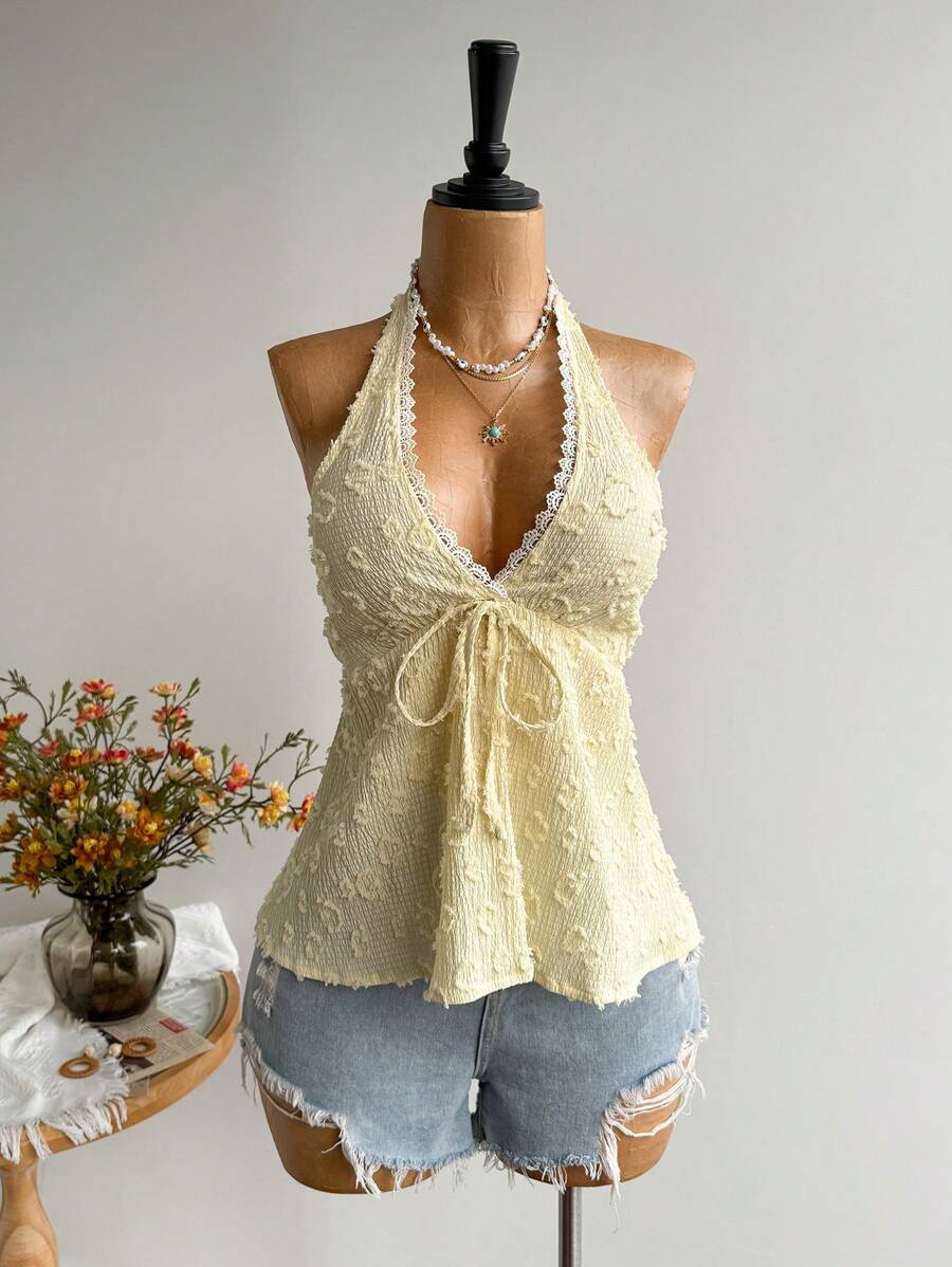 Rusttydustty Women's Backless Casual Vacation Bohemian Style Beach, Suitable For Valentine's Day, New Year, Party, Easter, Hawaiian Music Festival, Tropical Holiday