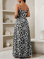 SHEIN Lady Leopard Print Women Maxi Dresses Women Lady Boho Backless Women Ladies Baggy Maxi Dress Women Dresses Loose Strapless Birthday&Event Dresses /Holiday Dresses Vacation Outfits Women Boho/Bohemia/Boho Women's Clothing Halter Top African Woman Clothing Women Dresses Summer Tropical Dresses For Women New Arrivals Women Dress Beach Dress Easter Dresses / Easter Dress Women / Easter Outfit Women Summer Dresses For Women